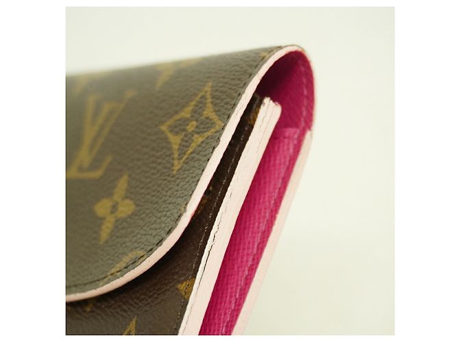 Louis Vuitton Monogram Portefeuille Emilie Long Wallet - vista 7