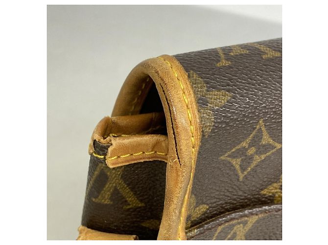 Borsa a tracolla Louis Vuitton Monogram Gibeciere MM - vista 10