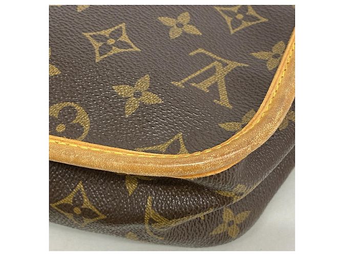 Borsa a tracolla Louis Vuitton Monogram Gibeciere MM - vista 7