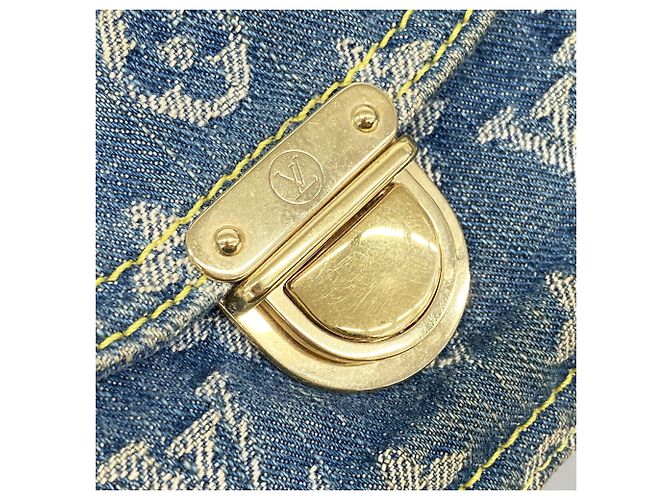 Borsa Louis Vuitton Monogram Denim Neo Speedy - vista 12