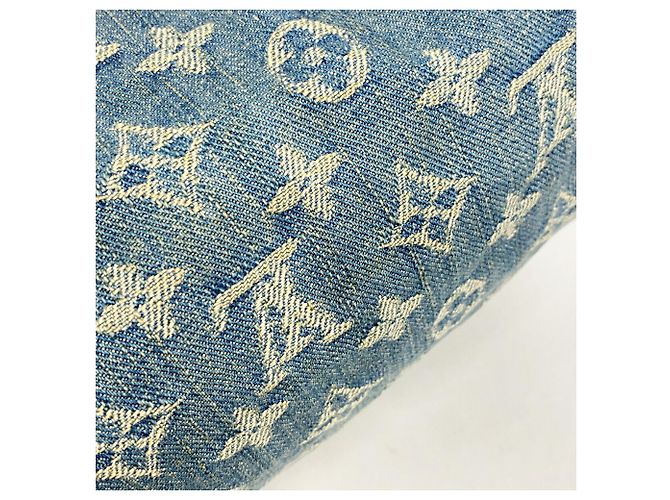 Borsa Louis Vuitton Monogram Denim Neo Speedy - vista 13