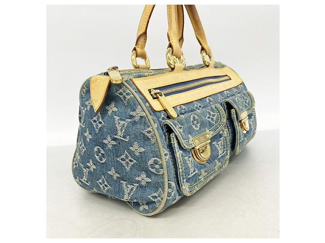 Borsa Louis Vuitton Monogram Denim Neo Speedy - vista 2