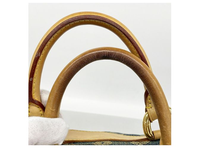 Borsa Louis Vuitton Monogram Denim Neo Speedy - vista 9