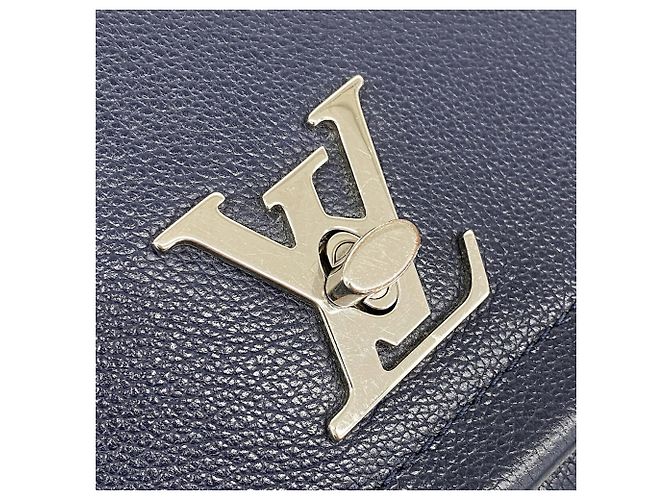 Borsa Louis Vuitton Lockme II BB - Marine Rouge - vista 10