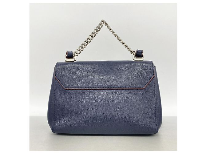 Borsa Louis Vuitton Lockme II BB - Marine Rouge - vista 11
