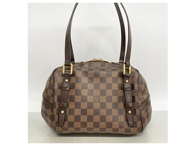 Borsa a spalla Louis Vuitton Damier Rivington PM - vista 12
