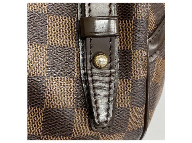 Borsa a spalla Louis Vuitton Damier Rivington PM - vista 9