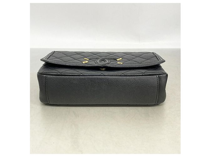 Borsa a Tracolla Chanel Nera - vista 3