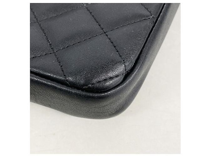 Borsa a tracolla Chanel Cambon in pelle di agnello - vista 6