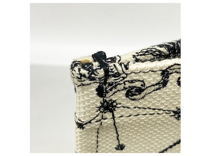 Christian Dior Canvas Tote Bag in Schwarz und Elfenbein - Ansicht 6