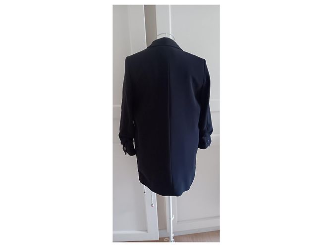 Mango Blazer negro de poliéster - vista 6