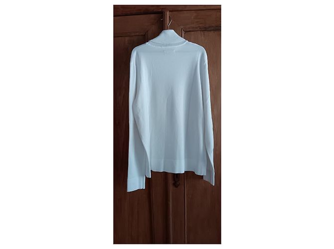 Autre Marque Weißer Rollkragenpullover - Ansicht 2