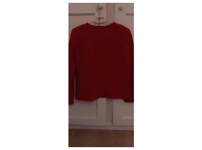 Autre Marque kurze rote Wolljacke - Ansicht 3