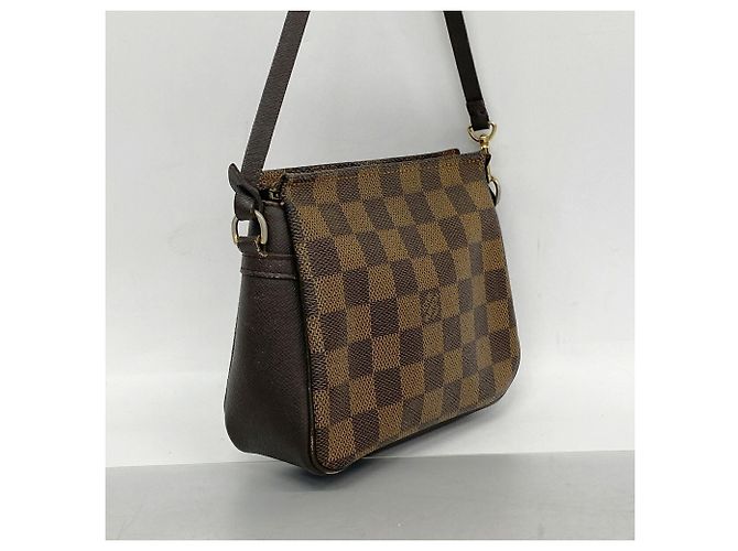Louis Vuitton Damier Trousse Makeup Bag/Pouch N51982 Ebene - vista 2