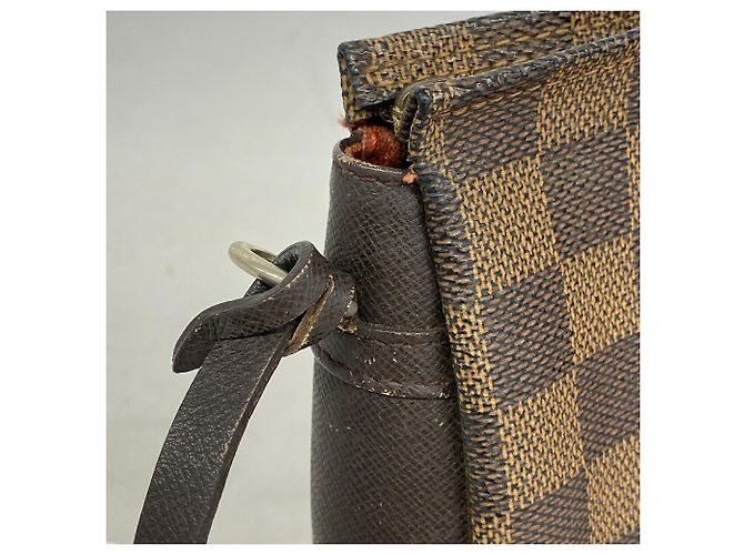 Louis Vuitton Damier Trousse Makeup Bag/Pouch N51982 Ebene - vista 7
