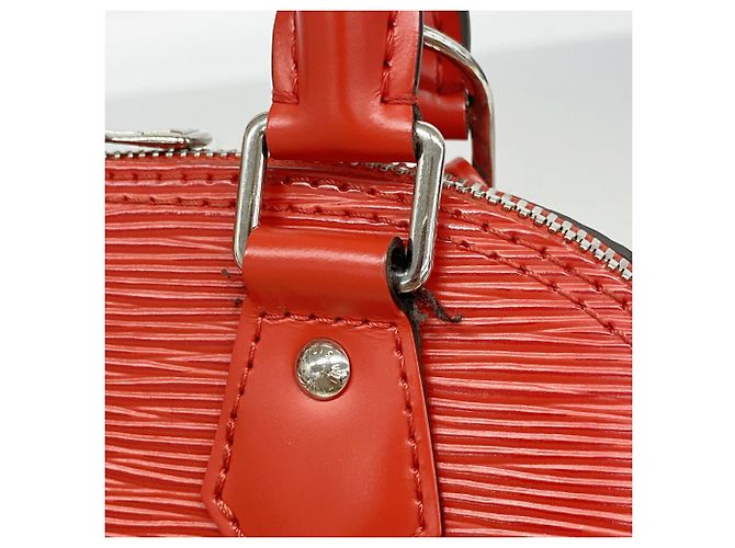 Borsa a mano Louis Vuitton Alma BB in pelle Epi - vista 6