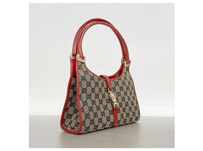Borsa Gucci GG Canvas Jackie - vista 2