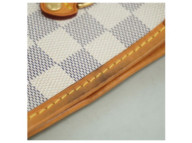 Borsa Tote Louis Vuitton Damier Azur Neverfull MM - vista 10