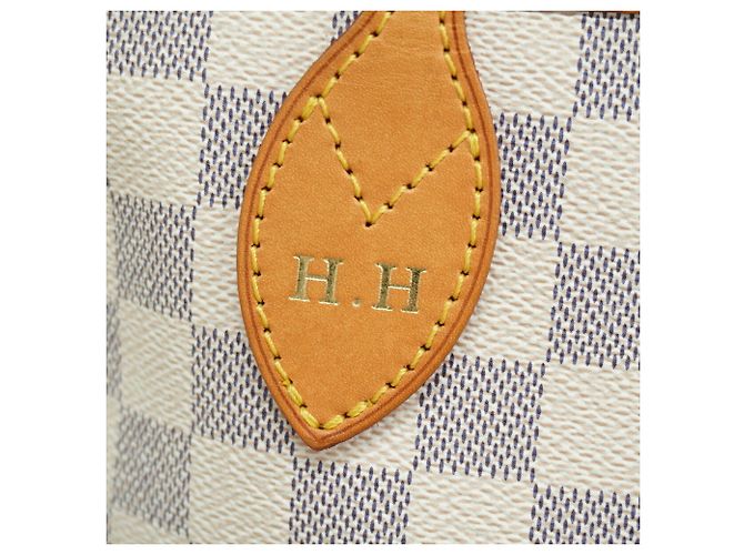 Borsa Tote Louis Vuitton Damier Azur Neverfull MM - vista 6