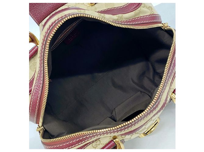 Borsa Gucci GG Canvas Hysteria - vista 4