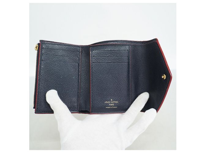 Cartera Louis Vuitton Tri-fold en Marine Rouge - vista 3