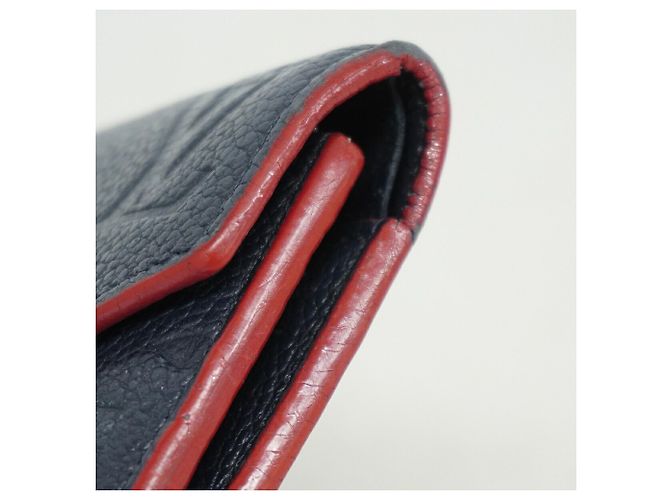 Cartera Louis Vuitton Tri-fold en Marine Rouge - vista 7