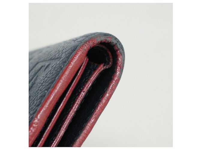 Cartera Louis Vuitton Tri-fold en Marine Rouge - vista 8