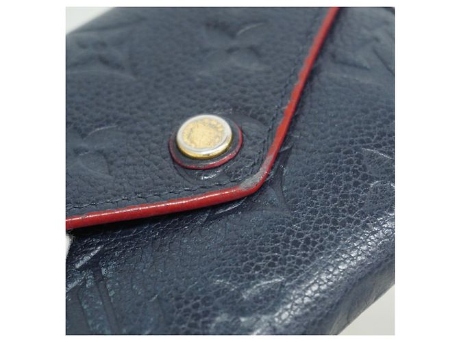 Cartera Louis Vuitton Tri-fold en Marine Rouge - vista 9
