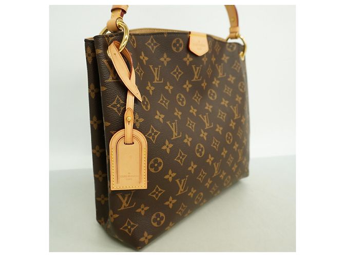 Borsa a tracolla Louis Vuitton Monogram Graceful PM - vista 2