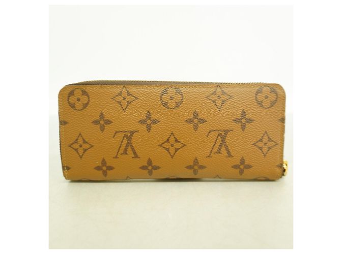 Louis Vuitton Monogram Reverse Portefeuille Clemence Long Wallet - vista 8
