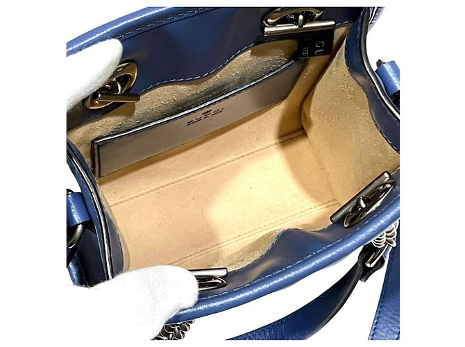 Borsa a tracolla mini matelassé Gucci GG Marmont - vista 6