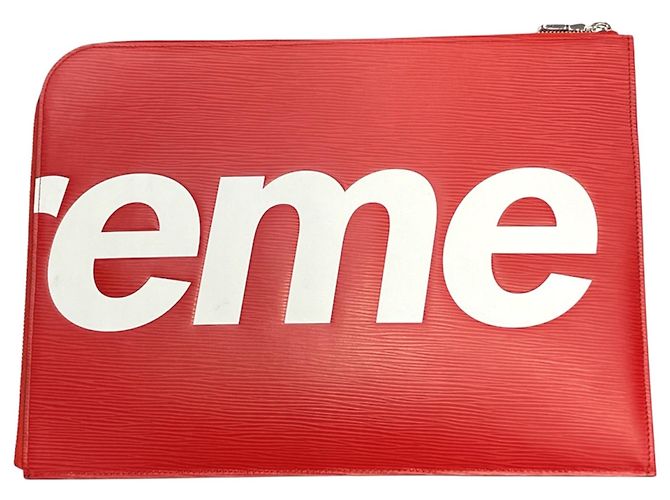 Louis Vuitton x Supreme Pochette Jour GM Clutch Bag - vista 2