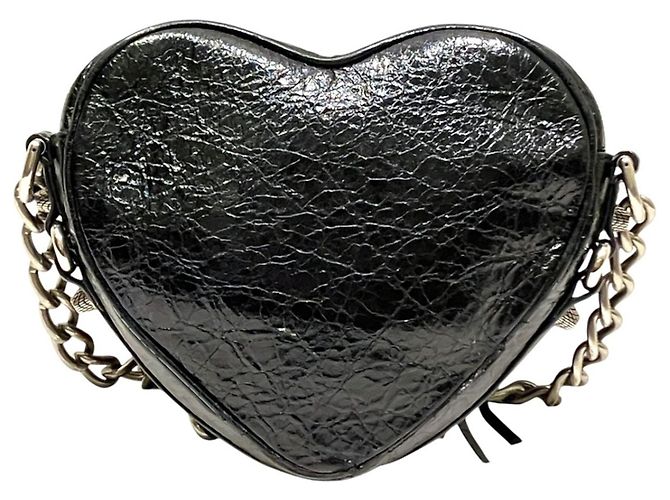 Borsa a tracolla Balenciaga Le Cagol Heart Chain - vista 2