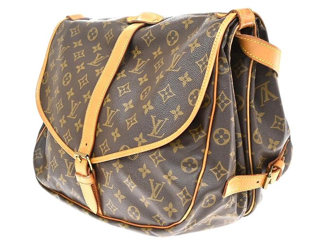 Louis Vuitton Saumur Monogram Canvas 35 - vista 3