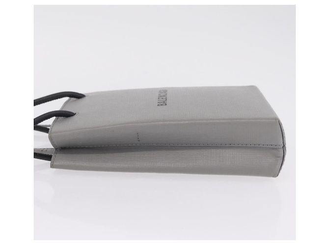 Balenciaga Shopping Leather North South - vista 4