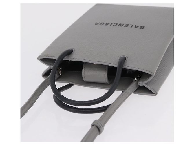 Balenciaga Shopping Leather North South - vista 7
