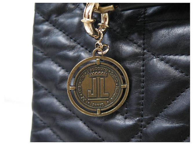 BORSA A MANO LANVIN HAPPY MEDIUM IN PELLE MATELASSÉ NERA TRACCOLLA - vista 10