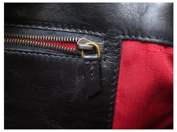 BORSA A MANO LANVIN HAPPY MEDIUM IN PELLE MATELASSÉ NERA TRACCOLLA - vista 14