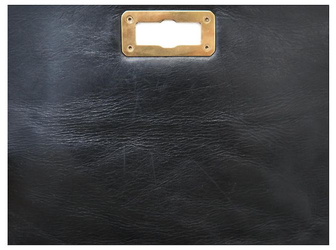 BORSA A MANO LANVIN HAPPY MEDIUM IN PELLE MATELASSÉ NERA TRACCOLLA - vista 17