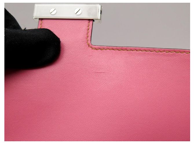 Hermès NUOVO BORSA HERMES CONSTANCE 24 2020 IN PELLE CLEMENCE GOLD BORSA A TRACCOLLA - vista 14