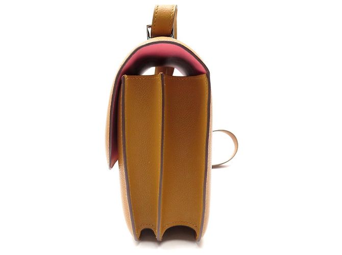Hermès NUOVO BORSA HERMES CONSTANCE 24 2020 IN PELLE CLEMENCE GOLD BORSA A TRACCOLLA - vista 16