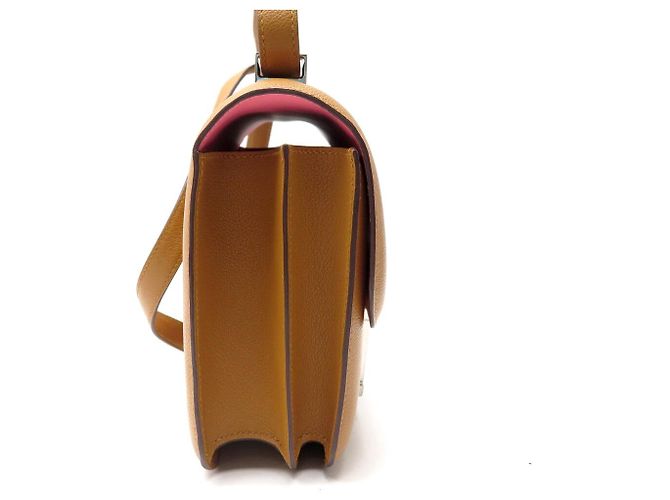 Hermès NUOVO BORSA HERMES CONSTANCE 24 2020 IN PELLE CLEMENCE GOLD BORSA A TRACCOLLA - vista 17