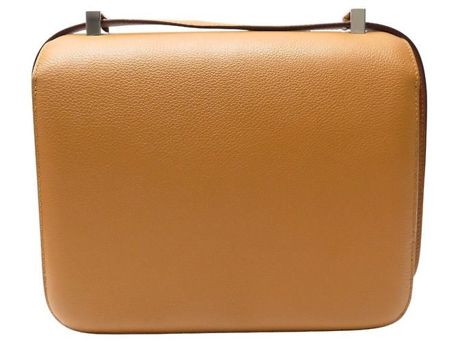 Hermès NUOVO BORSA HERMES CONSTANCE 24 2020 IN PELLE CLEMENCE GOLD BORSA A TRACCOLLA - vista 2