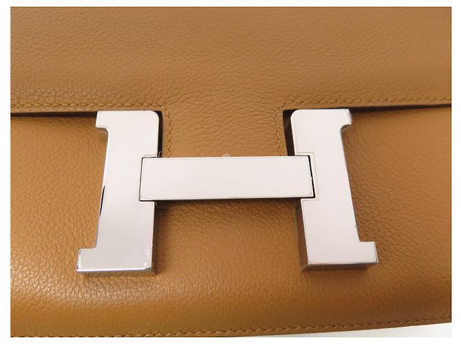 Hermès NUOVO BORSA HERMES CONSTANCE 24 2020 IN PELLE CLEMENCE GOLD BORSA A TRACCOLLA - vista 6