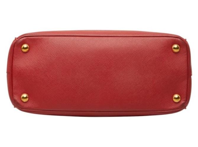 Borsa 2-Way Prada Galleria Saffiano con logo triangolare - vista 3