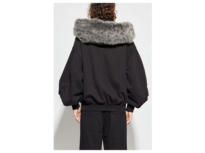 Dolce & Gabbana Sweatshirt mit Pelzbesatz - Ansicht 4