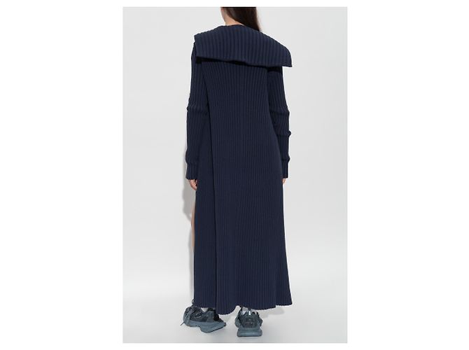Balenciaga Langer Cardigan mit Taschen - Ansicht 4