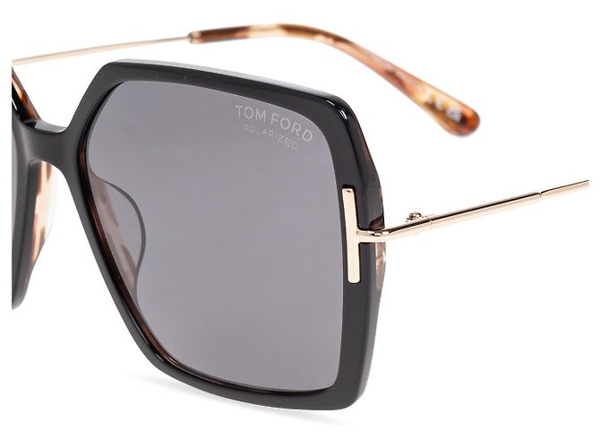 Occhiali da sole Tom Ford Joanna Neri e Oro - vista 4