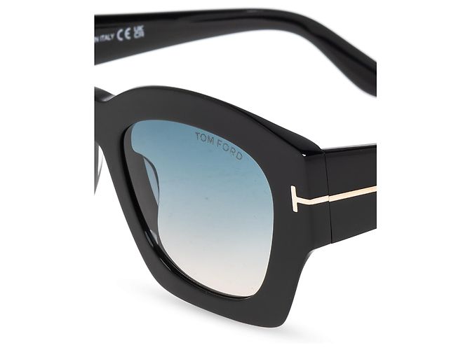 Gafas de sol Tom Ford Guilliana cuadradas negras - vista 4