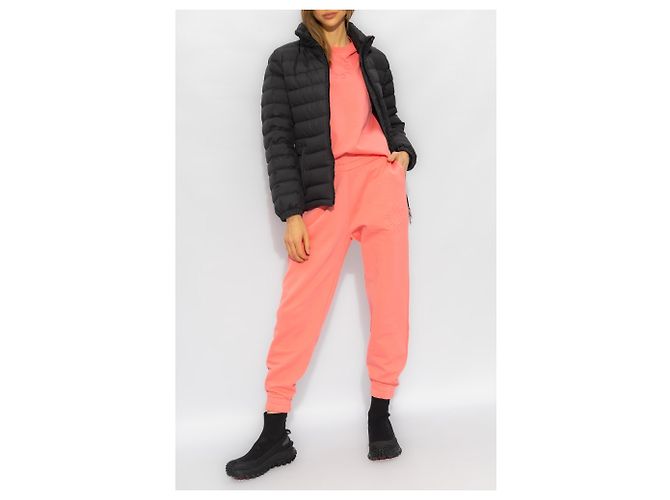 Pantalones de chándal Moncler rosas de algodón - vista 2